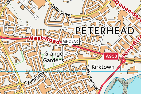 AB42 2AR map - OS VectorMap District (Ordnance Survey) AB42 2AR map - OS VectorMap District (Ordnance Survey)