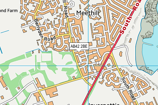 AB42 2BE map - OS VectorMap District (Ordnance Survey) AB42 2BE map - OS VectorMap District (Ordnance Survey)