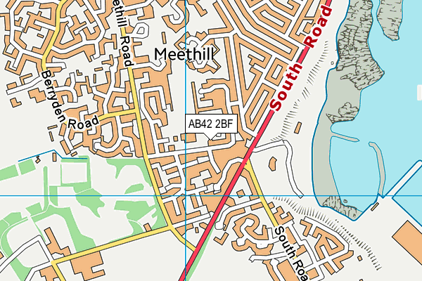 AB42 2BF map - OS VectorMap District (Ordnance Survey) AB42 2BF map - OS VectorMap District (Ordnance Survey)