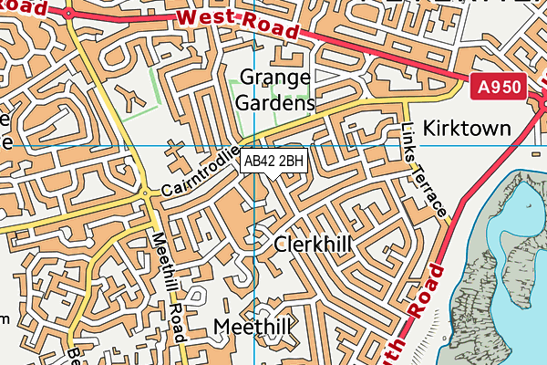 AB42 2BH map - OS VectorMap District (Ordnance Survey) AB42 2BH map - OS VectorMap District (Ordnance Survey)