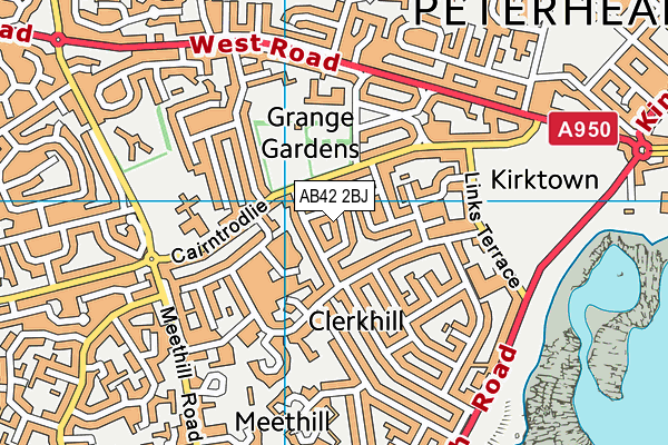 AB42 2BJ map - OS VectorMap District (Ordnance Survey) AB42 2BJ map - OS VectorMap District (Ordnance Survey)
