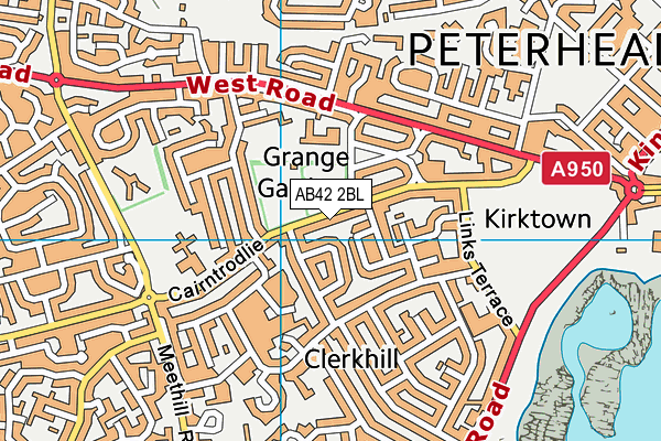 AB42 2BL map - OS VectorMap District (Ordnance Survey) AB42 2BL map - OS VectorMap District (Ordnance Survey)