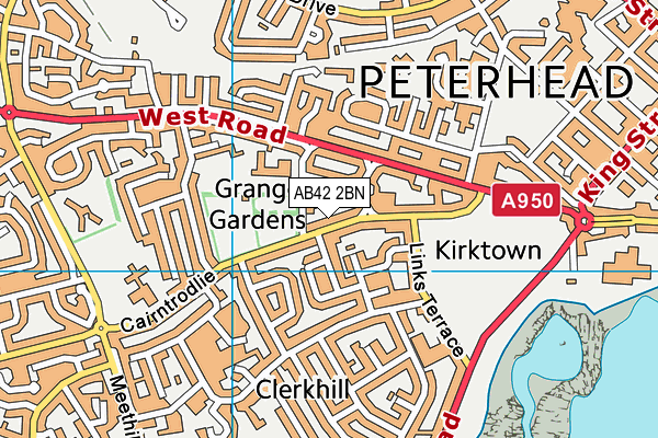 AB42 2BN map - OS VectorMap District (Ordnance Survey) AB42 2BN map - OS VectorMap District (Ordnance Survey)
