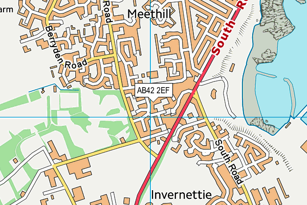 AB42 2EF map - OS VectorMap District (Ordnance Survey) AB42 2EF map - OS VectorMap District (Ordnance Survey)