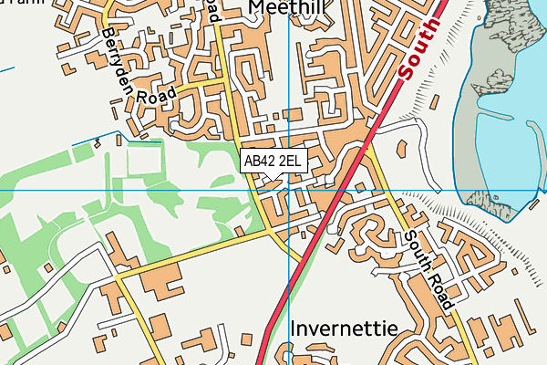 AB42 2EL map - OS VectorMap District (Ordnance Survey) AB42 2EL map - OS VectorMap District (Ordnance Survey)