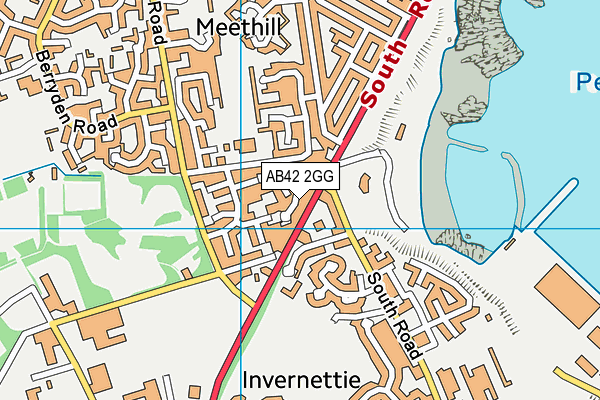 AB42 2GG map - OS VectorMap District (Ordnance Survey) AB42 2GG map - OS VectorMap District (Ordnance Survey)