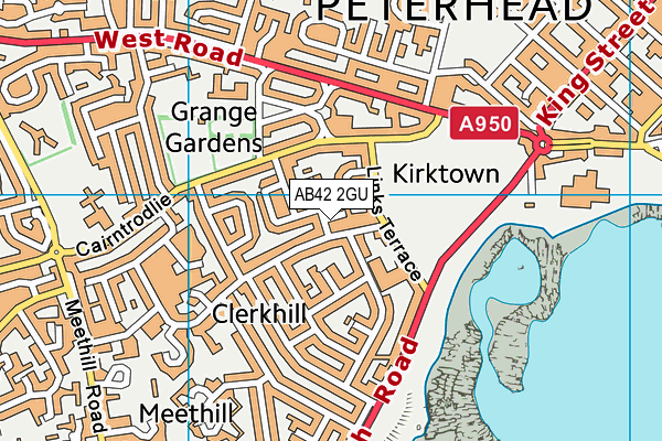 AB42 2GU map - OS VectorMap District (Ordnance Survey) AB42 2GU map - OS VectorMap District (Ordnance Survey)