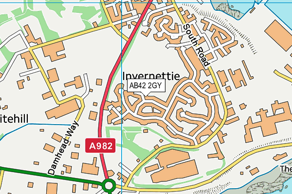 AB42 2GY map - OS VectorMap District (Ordnance Survey) AB42 2GY map - OS VectorMap District (Ordnance Survey)
