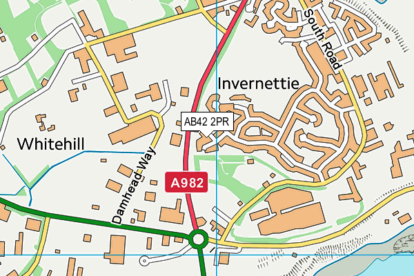AB42 2PR map - OS VectorMap District (Ordnance Survey) AB42 2PR map - OS VectorMap District (Ordnance Survey)