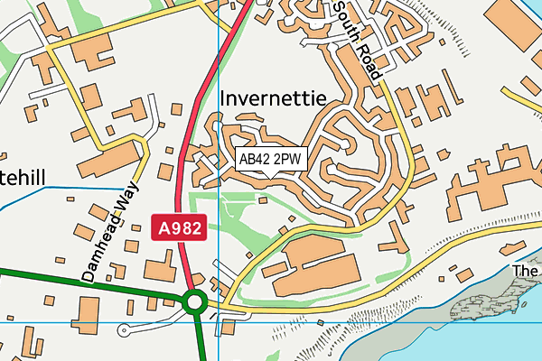 AB42 2PW map - OS VectorMap District (Ordnance Survey) AB42 2PW map - OS VectorMap District (Ordnance Survey)