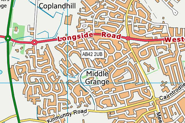 AB42 2UB map - OS VectorMap District (Ordnance Survey) AB42 2UB map - OS VectorMap District (Ordnance Survey)