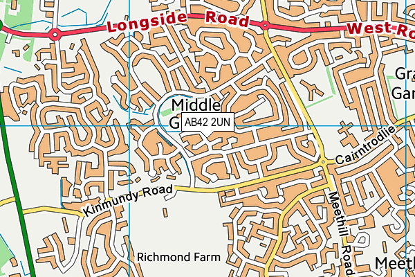 AB42 2UN map - OS VectorMap District (Ordnance Survey) AB42 2UN map - OS VectorMap District (Ordnance Survey)