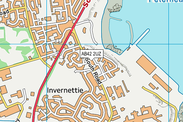 AB42 2UZ map - OS VectorMap District (Ordnance Survey) AB42 2UZ map - OS VectorMap District (Ordnance Survey)
