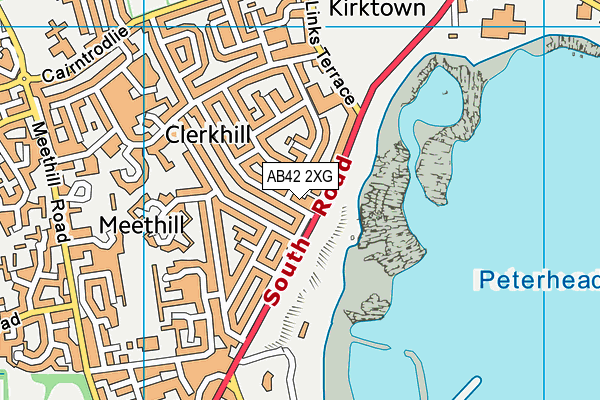 AB42 2XG map - OS VectorMap District (Ordnance Survey) AB42 2XG map - OS VectorMap District (Ordnance Survey)
