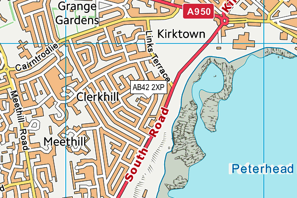 AB42 2XP map - OS VectorMap District (Ordnance Survey) AB42 2XP map - OS VectorMap District (Ordnance Survey)