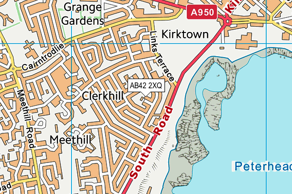 AB42 2XQ map - OS VectorMap District (Ordnance Survey) AB42 2XQ map - OS VectorMap District (Ordnance Survey)