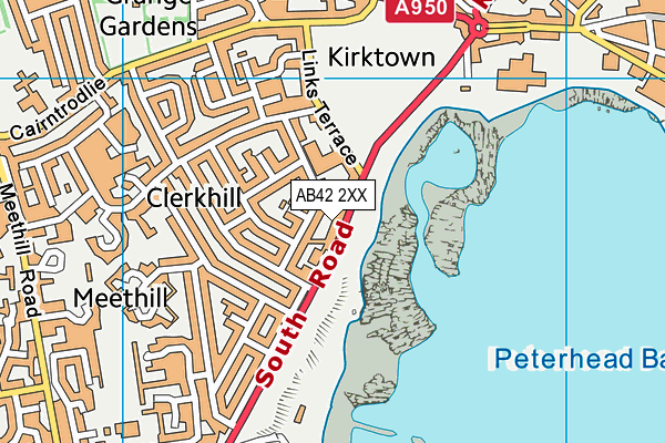 AB42 2XX map - OS VectorMap District (Ordnance Survey) AB42 2XX map - OS VectorMap District (Ordnance Survey)