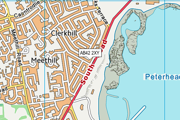 AB42 2XY map - OS VectorMap District (Ordnance Survey) AB42 2XY map - OS VectorMap District (Ordnance Survey)