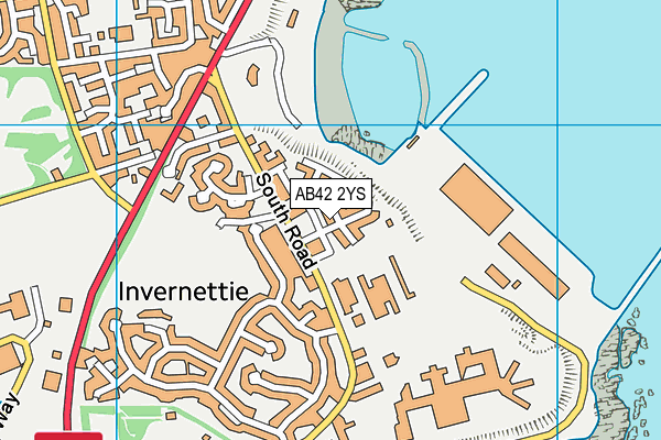 AB42 2YS map - OS VectorMap District (Ordnance Survey) AB42 2YS map - OS VectorMap District (Ordnance Survey)