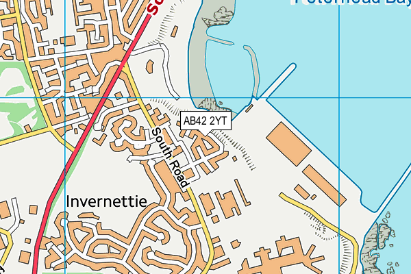 AB42 2YT map - OS VectorMap District (Ordnance Survey) AB42 2YT map - OS VectorMap District (Ordnance Survey)