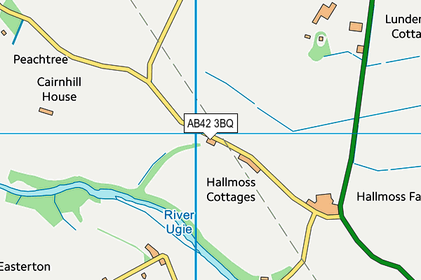 AB42 3BQ map - OS VectorMap District (Ordnance Survey) AB42 3BQ map - OS VectorMap District (Ordnance Survey)