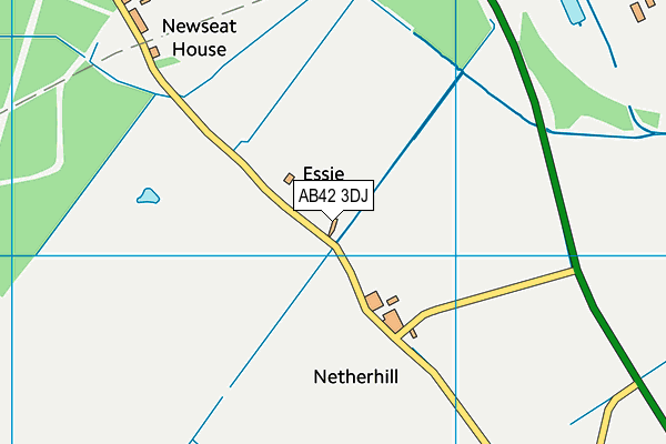 AB42 3DJ map - OS VectorMap District (Ordnance Survey) AB42 3DJ map - OS VectorMap District (Ordnance Survey)