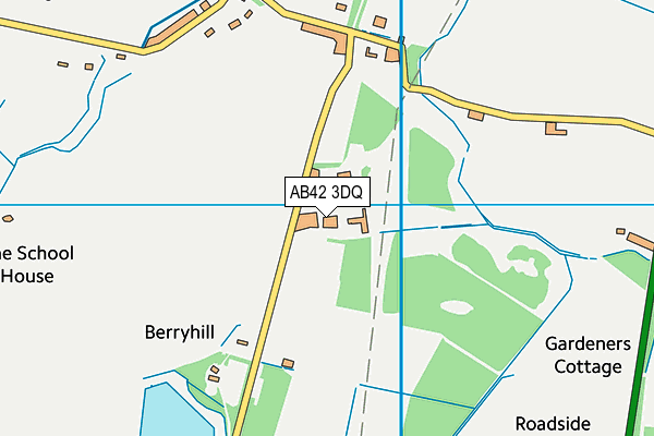 AB42 3DQ map - OS VectorMap District (Ordnance Survey) AB42 3DQ map - OS VectorMap District (Ordnance Survey)