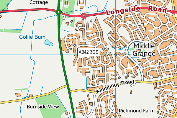 AB42 3GS map - OS VectorMap District (Ordnance Survey) AB42 3GS map - OS VectorMap District (Ordnance Survey)