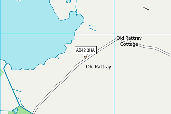 AB42 3HA map - OS VectorMap District (Ordnance Survey) AB42 3HA map - OS VectorMap District (Ordnance Survey)