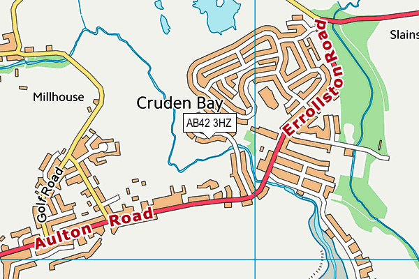 AB42 3HZ map - OS VectorMap District (Ordnance Survey) AB42 3HZ map - OS VectorMap District (Ordnance Survey)