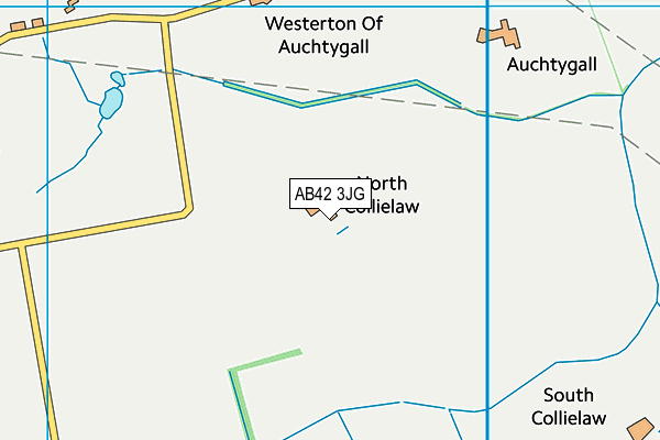 AB42 3JG map - OS VectorMap District (Ordnance Survey) AB42 3JG map - OS VectorMap District (Ordnance Survey)