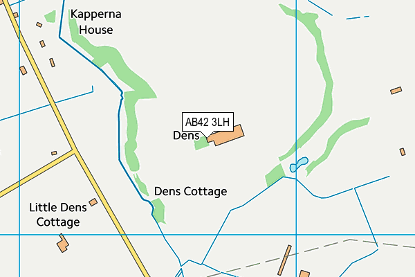 AB42 3LH map - OS VectorMap District (Ordnance Survey) AB42 3LH map - OS VectorMap District (Ordnance Survey)