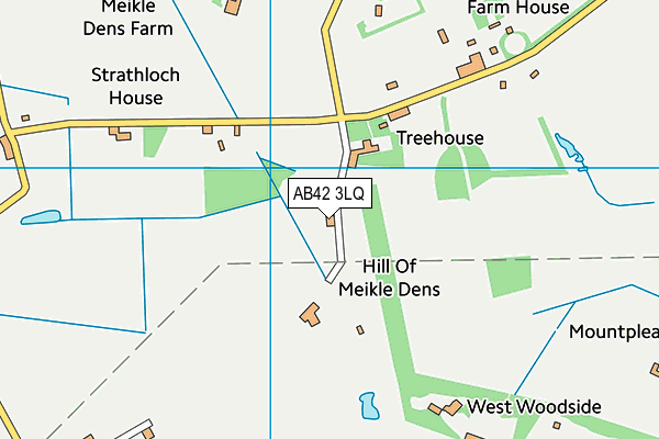 AB42 3LQ map - OS VectorMap District (Ordnance Survey) AB42 3LQ map - OS VectorMap District (Ordnance Survey)