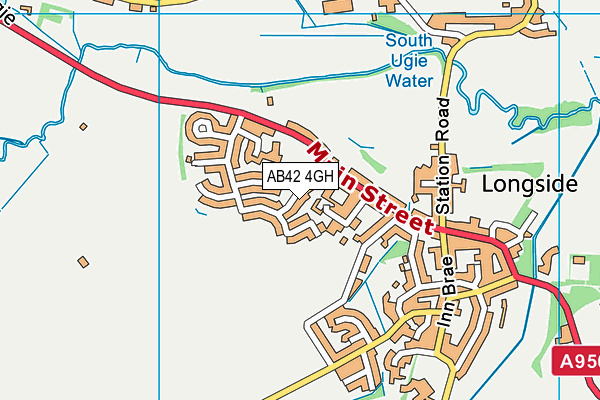 AB42 4GH map - OS VectorMap District (Ordnance Survey) AB42 4GH map - OS VectorMap District (Ordnance Survey)