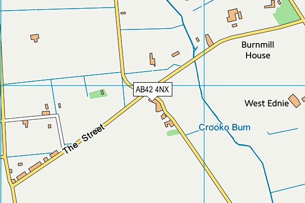 AB42 4NX map - OS VectorMap District (Ordnance Survey)