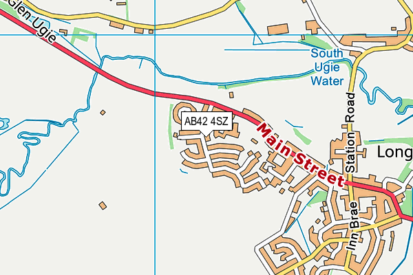 AB42 4SZ map - OS VectorMap District (Ordnance Survey) AB42 4SZ map - OS VectorMap District (Ordnance Survey)