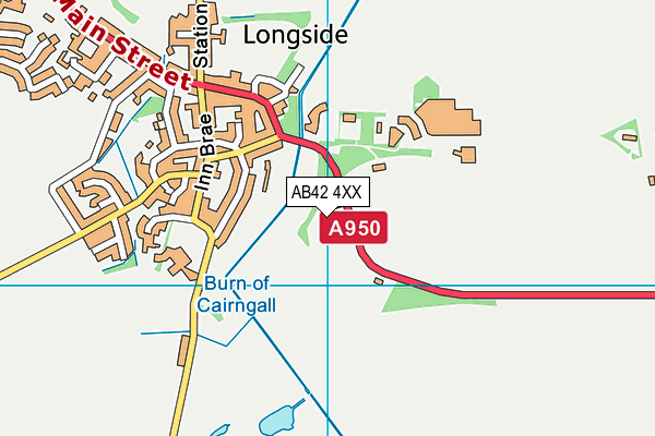 AB42 4XX map - OS VectorMap District (Ordnance Survey) AB42 4XX map - OS VectorMap District (Ordnance Survey)