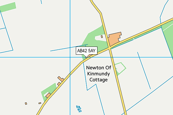 AB42 5AY map - OS VectorMap District (Ordnance Survey) AB42 5AY map - OS VectorMap District (Ordnance Survey)