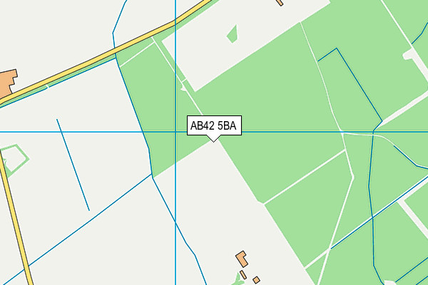 AB42 5BA map - OS VectorMap District (Ordnance Survey) AB42 5BA map - OS VectorMap District (Ordnance Survey)