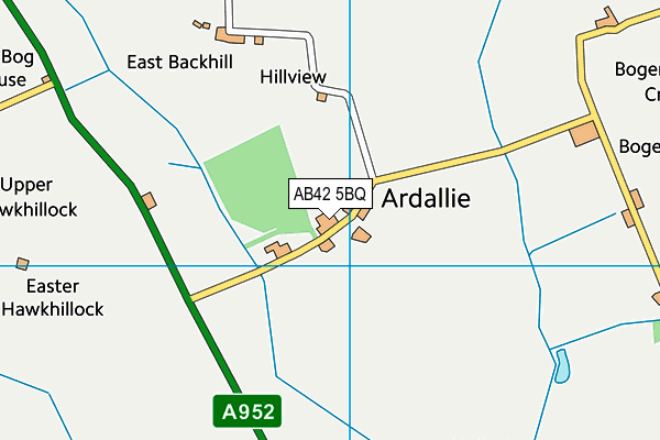 AB42 5BQ map - OS VectorMap District (Ordnance Survey) AB42 5BQ map - OS VectorMap District (Ordnance Survey)