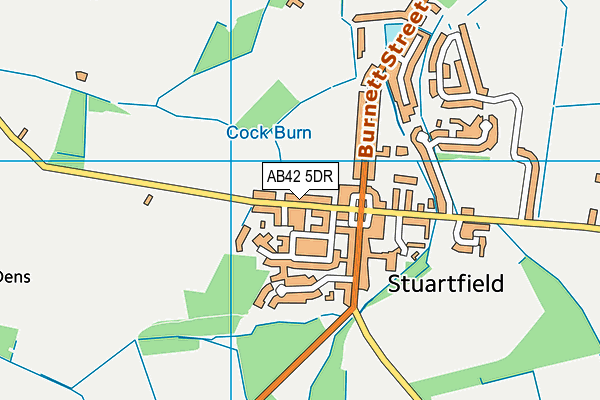 AB42 5DR map - OS VectorMap District (Ordnance Survey) AB42 5DR map - OS VectorMap District (Ordnance Survey)