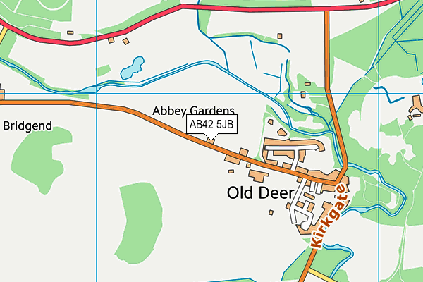 AB42 5JB map - OS VectorMap District (Ordnance Survey) AB42 5JB map - OS VectorMap District (Ordnance Survey)
