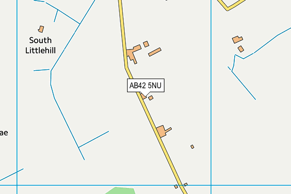 AB42 5NU map - OS VectorMap District (Ordnance Survey) AB42 5NU map - OS VectorMap District (Ordnance Survey)