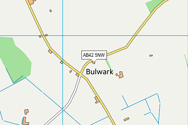 AB42 5NW map - OS VectorMap District (Ordnance Survey) AB42 5NW map - OS VectorMap District (Ordnance Survey)