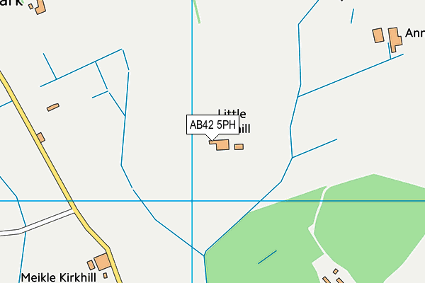 AB42 5PH map - OS VectorMap District (Ordnance Survey) AB42 5PH map - OS VectorMap District (Ordnance Survey)