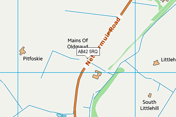 AB42 5RQ map - OS VectorMap District (Ordnance Survey) AB42 5RQ map - OS VectorMap District (Ordnance Survey)