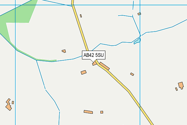 AB42 5SU map - OS VectorMap District (Ordnance Survey) AB42 5SU map - OS VectorMap District (Ordnance Survey)