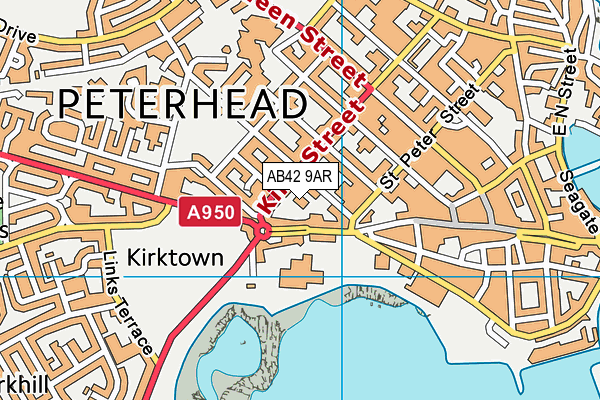 AB42 9AR map - OS VectorMap District (Ordnance Survey) AB42 9AR map - OS VectorMap District (Ordnance Survey)