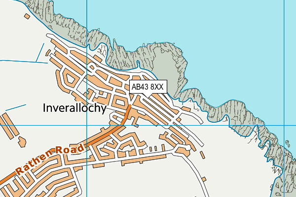 AB43 8XX map - OS VectorMap District (Ordnance Survey) AB43 8XX map - OS VectorMap District (Ordnance Survey)
