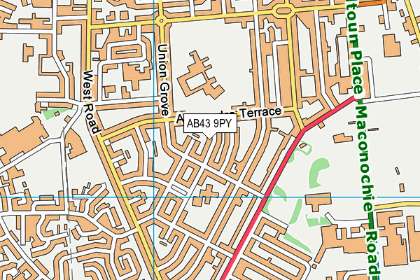 AB43 9PY map - OS VectorMap District (Ordnance Survey) AB43 9PY map - OS VectorMap District (Ordnance Survey)